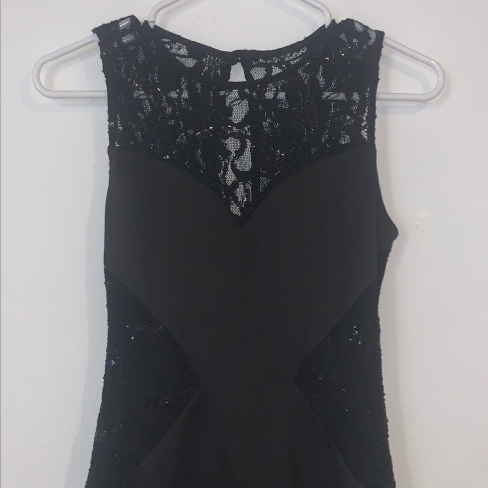 Short black dress